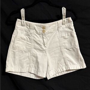 Ann Taylor White Shorts